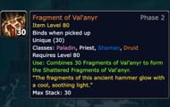 Collecting the shattered Fragments of Val’anyr is a pre-requite to get the Legendary Hammer of Ancient Kings (Image via Blizzard Entertainment)